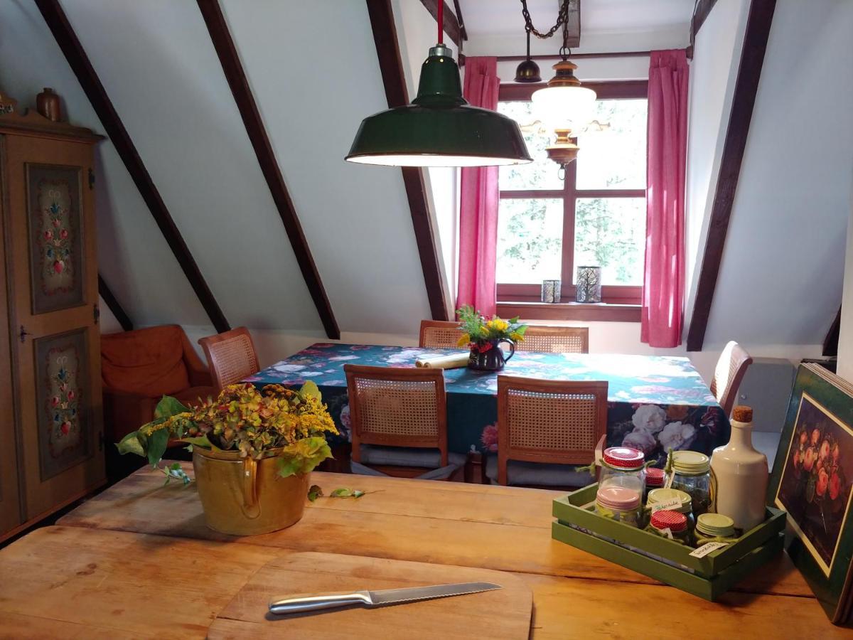 Jagdhaus In Der Rhoen In Voelliger Alleinlage Gersfeld Exterior foto